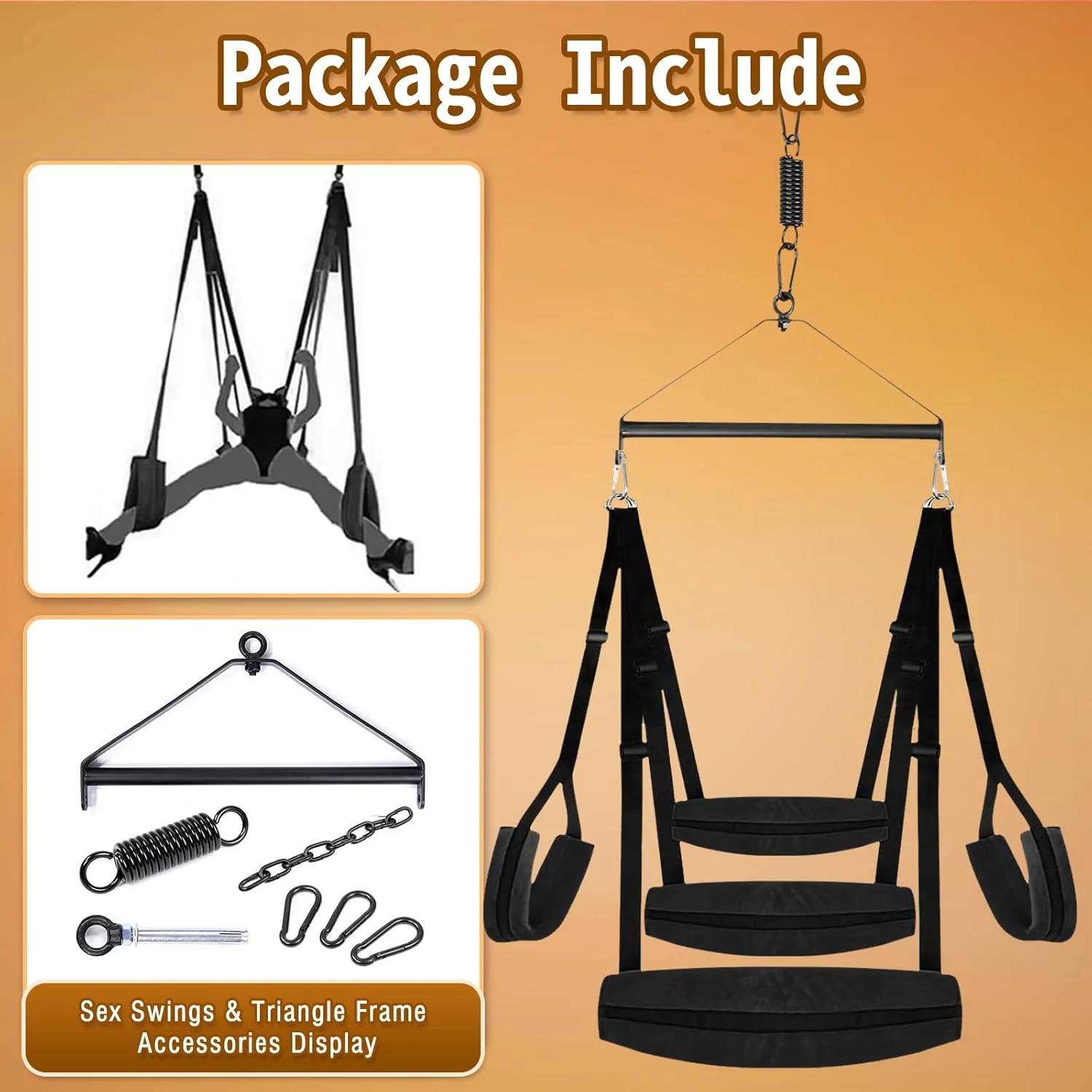 SpireX Spinning Ceiling Sex Swing 300lb Kit - Image 5