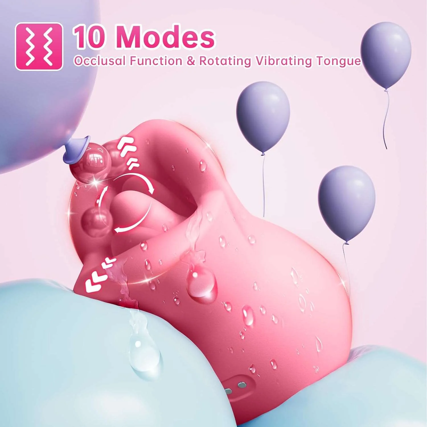 ErgoPulse Rotating Tongue Clitoral Stimulator - Image 4