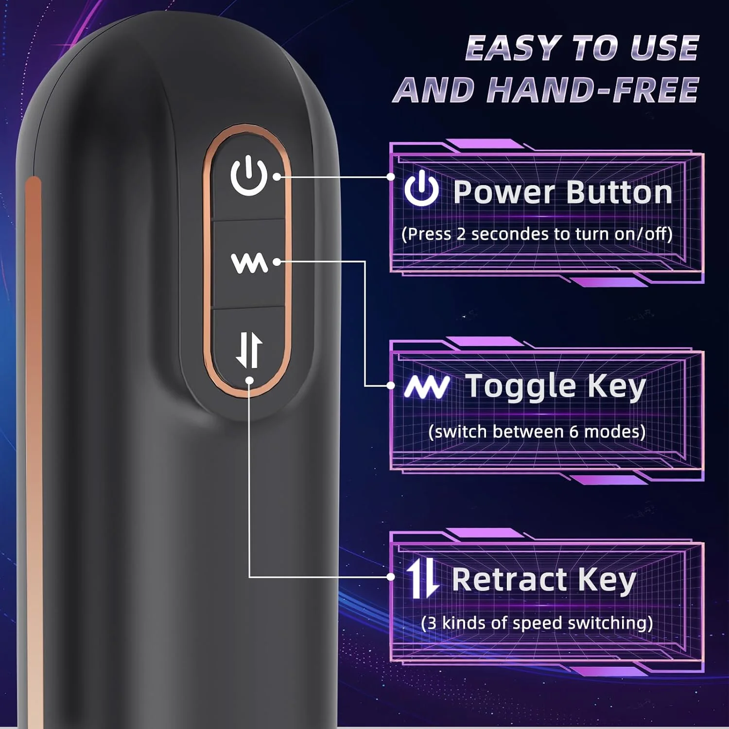 ErosEclipse Automatic Thrusting & Rotating Male Masturbator - Image 6