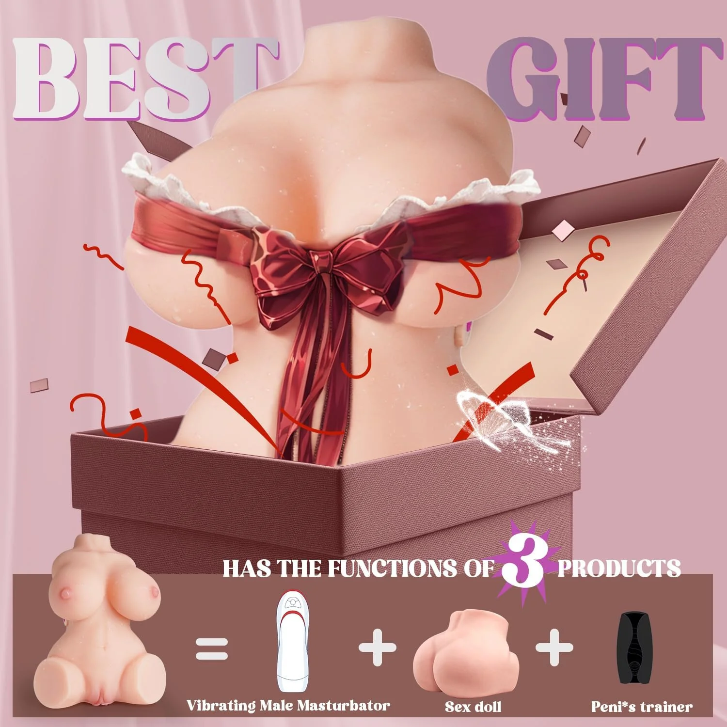 EthereaEve 9lbs Vibrating Plump Sex Doll - Image 6