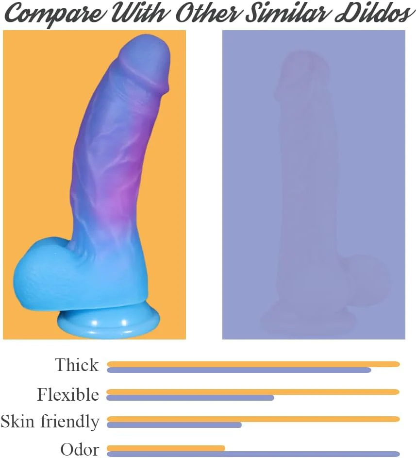 EuphoriaFlare 8" Flexible G-Spot Dildo - Image 3