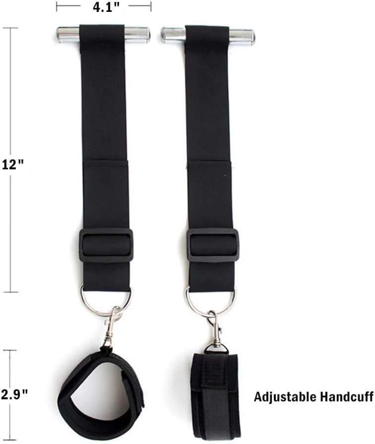 EuphoriaVine Door Hanging Swing Straps | Portable BDSM Bondage Restraints - Image 8
