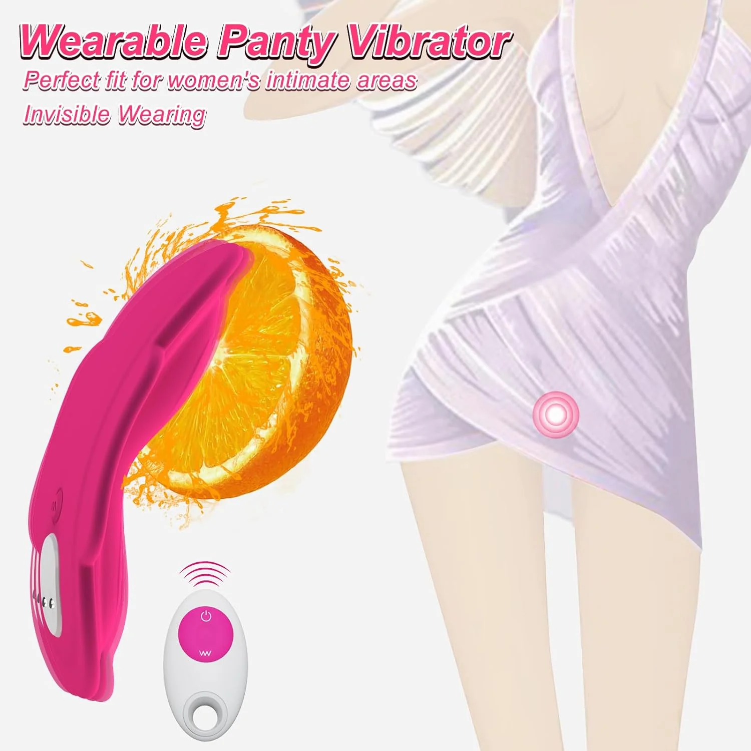 EuphoriaWear Wearable Panty Vibrator with App & Remote Control - Image 6