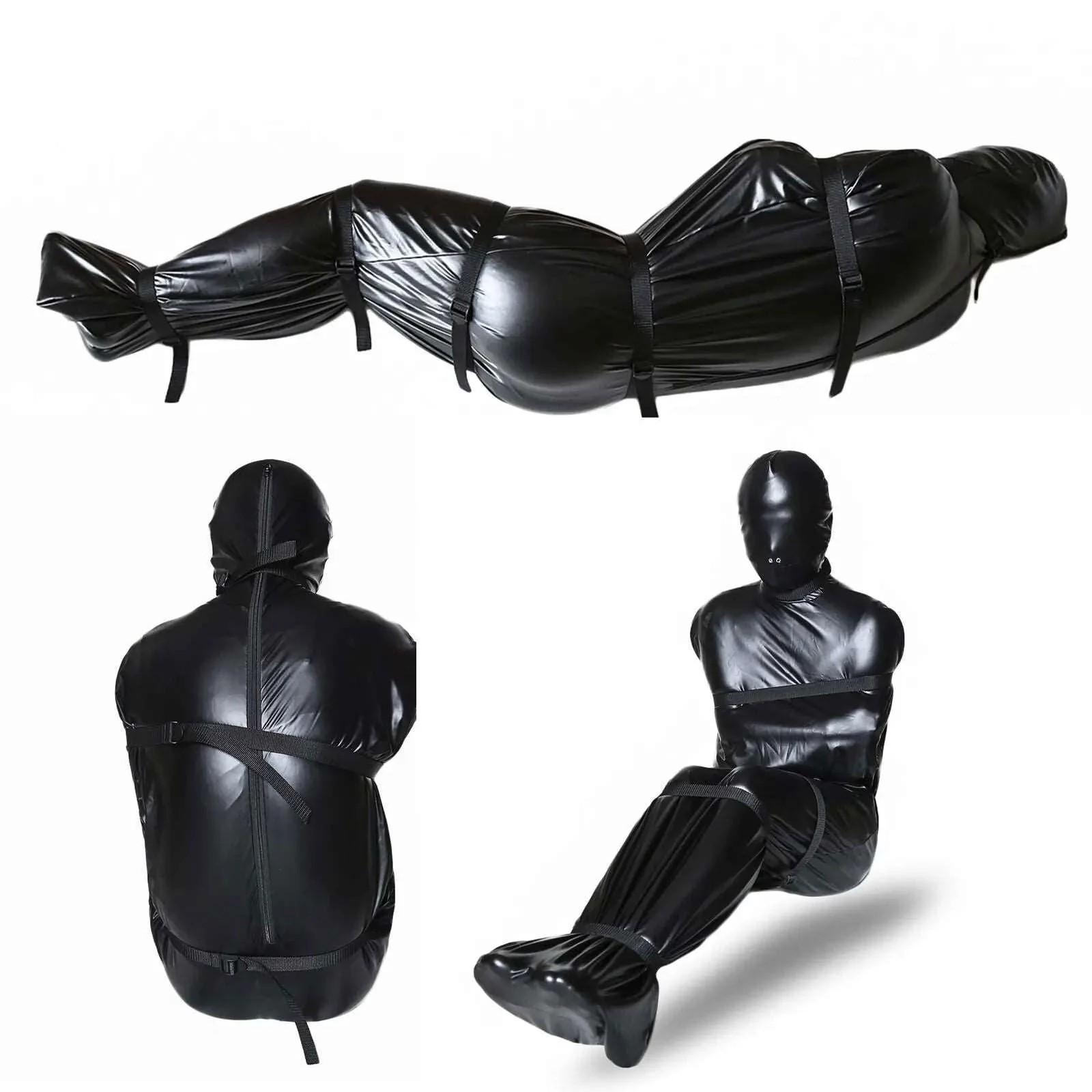 Intense Full-Body Bondage Harness Restraints - Image 4