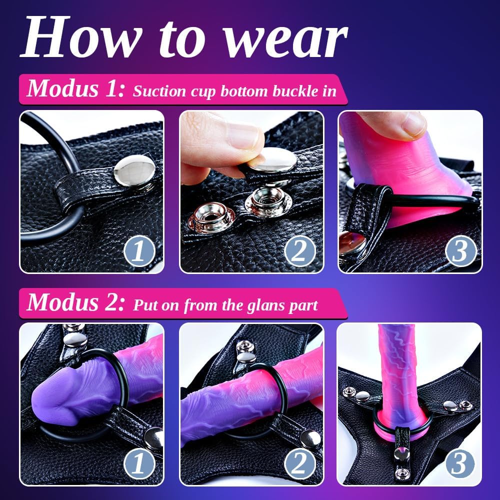 VisionaryPair Progressive Strap-On Dildo Set - Image 3