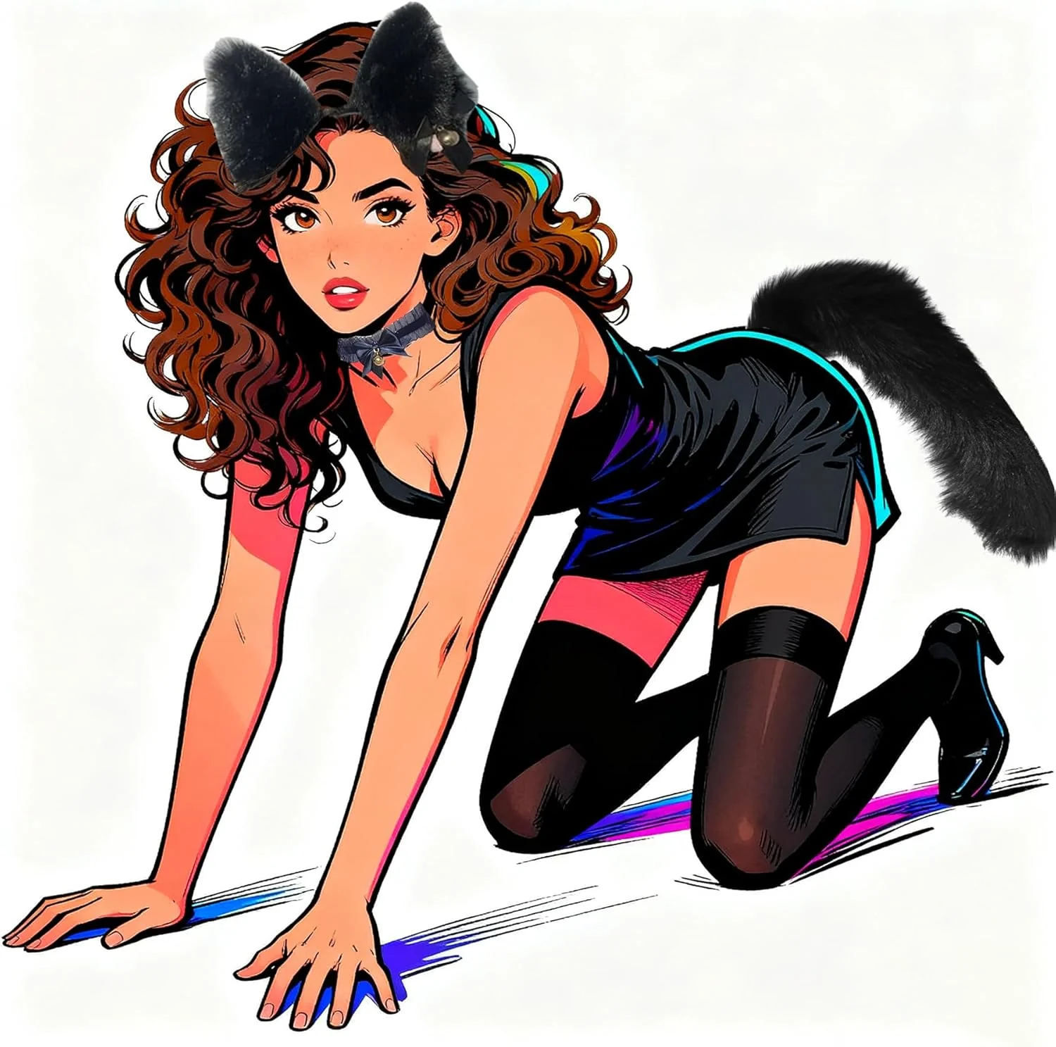 WildDesire Faux Fur Tail Plug BDSM Cosplay Set - Image 2