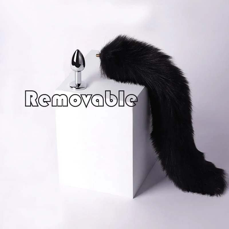 WildDesire Faux Fur Tail Plug BDSM Cosplay Set - Image 3