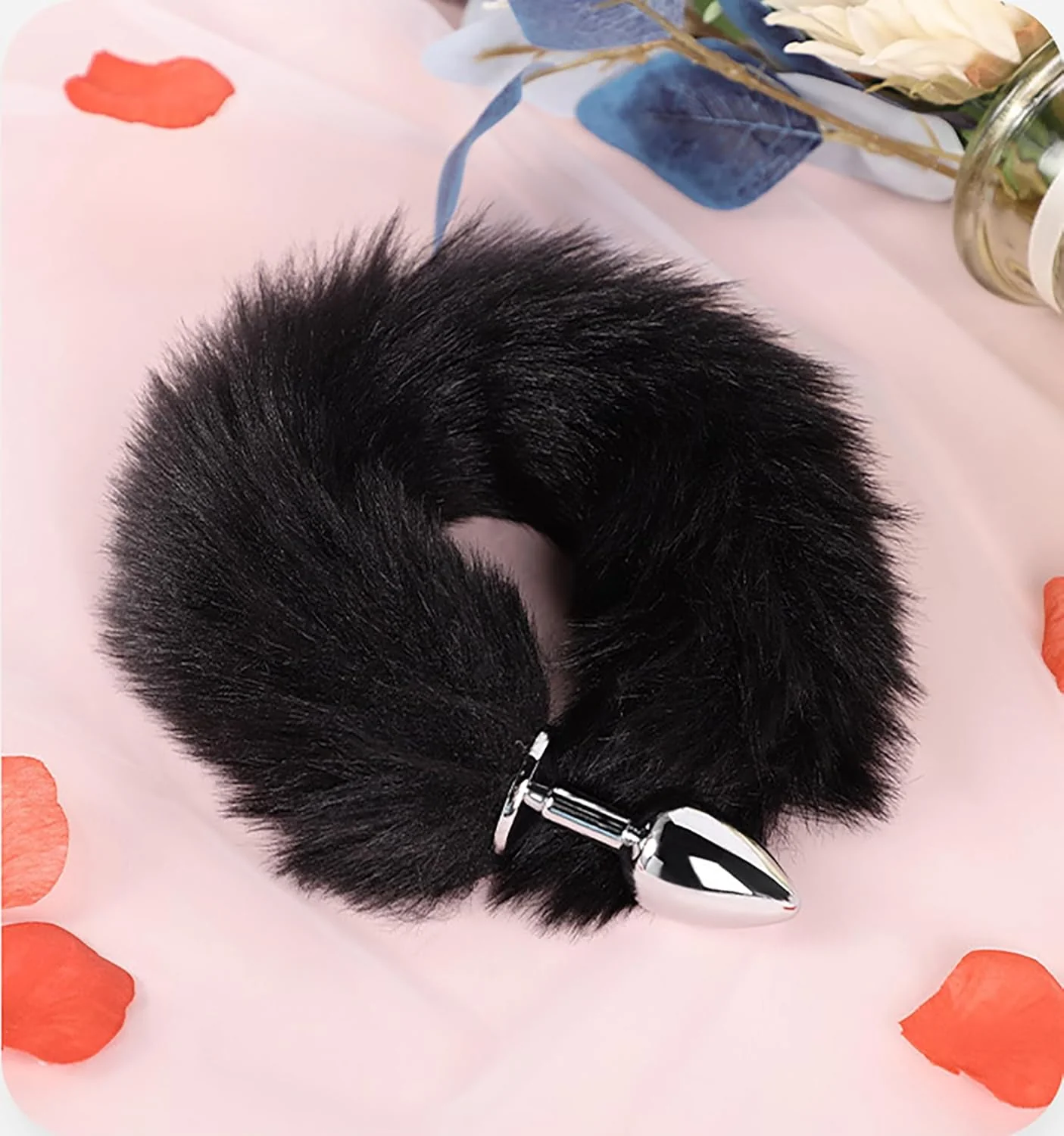 WildDesire Faux Fur Tail Plug BDSM Cosplay Set - Image 8