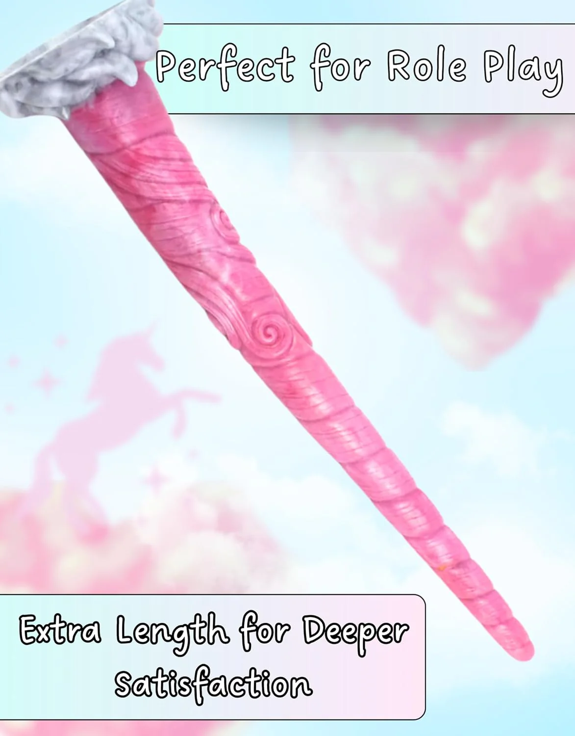 FawnAllure 18" Extra Long Thin Dildo - Image 5
