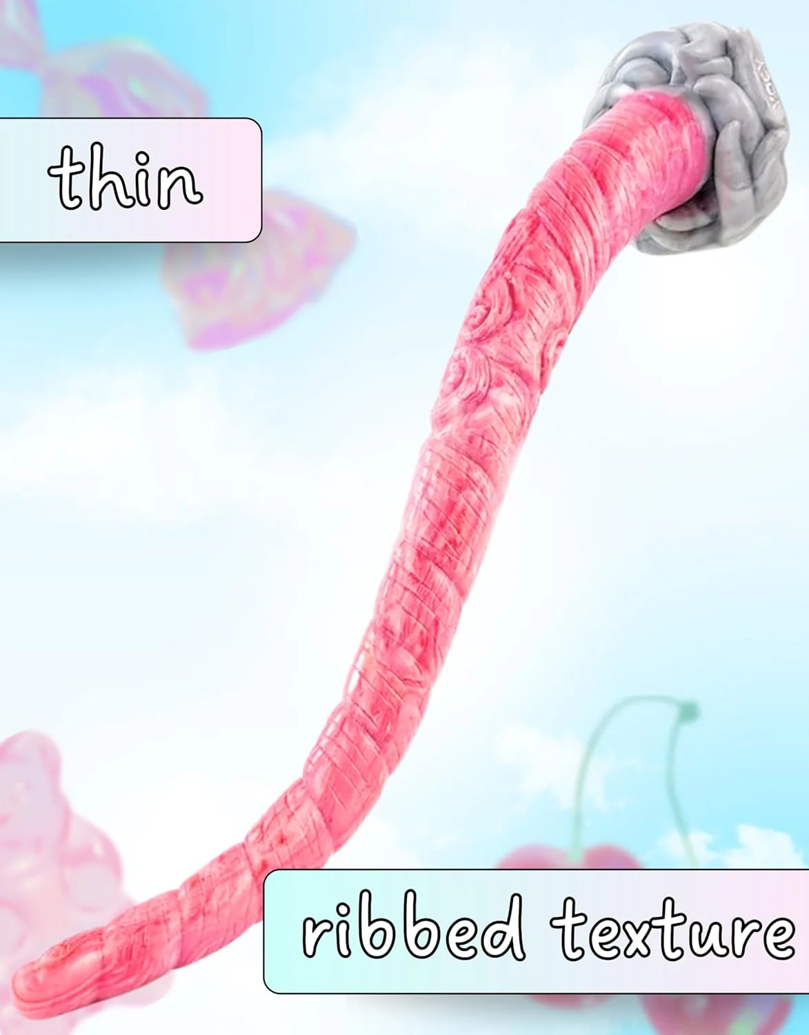 FawnAllure 18" Extra Long Thin Dildo - Image 6