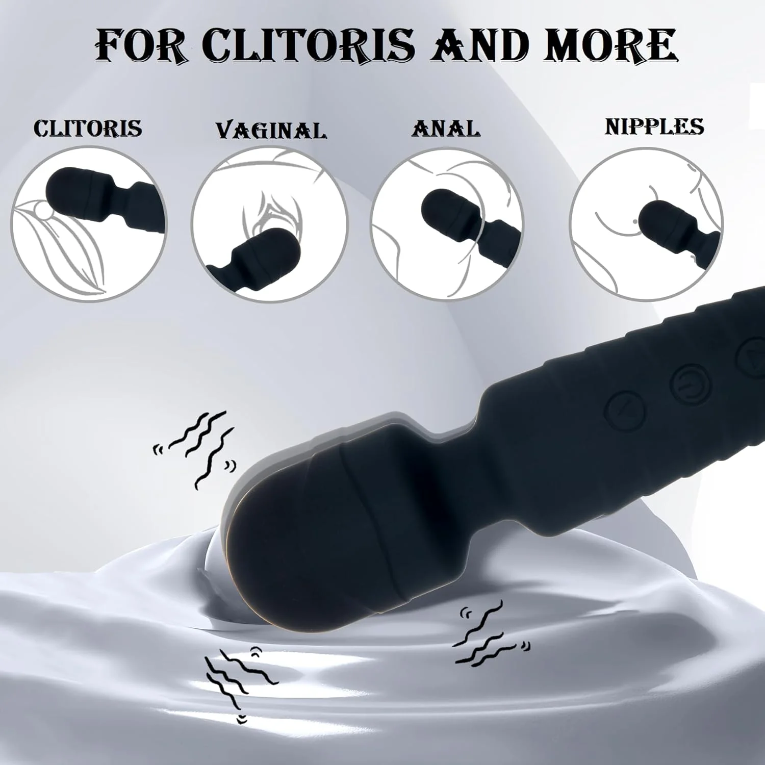 FlexiClimax G-Spot Wand Vibrator 10 Modes 5 Intensities - Image 5