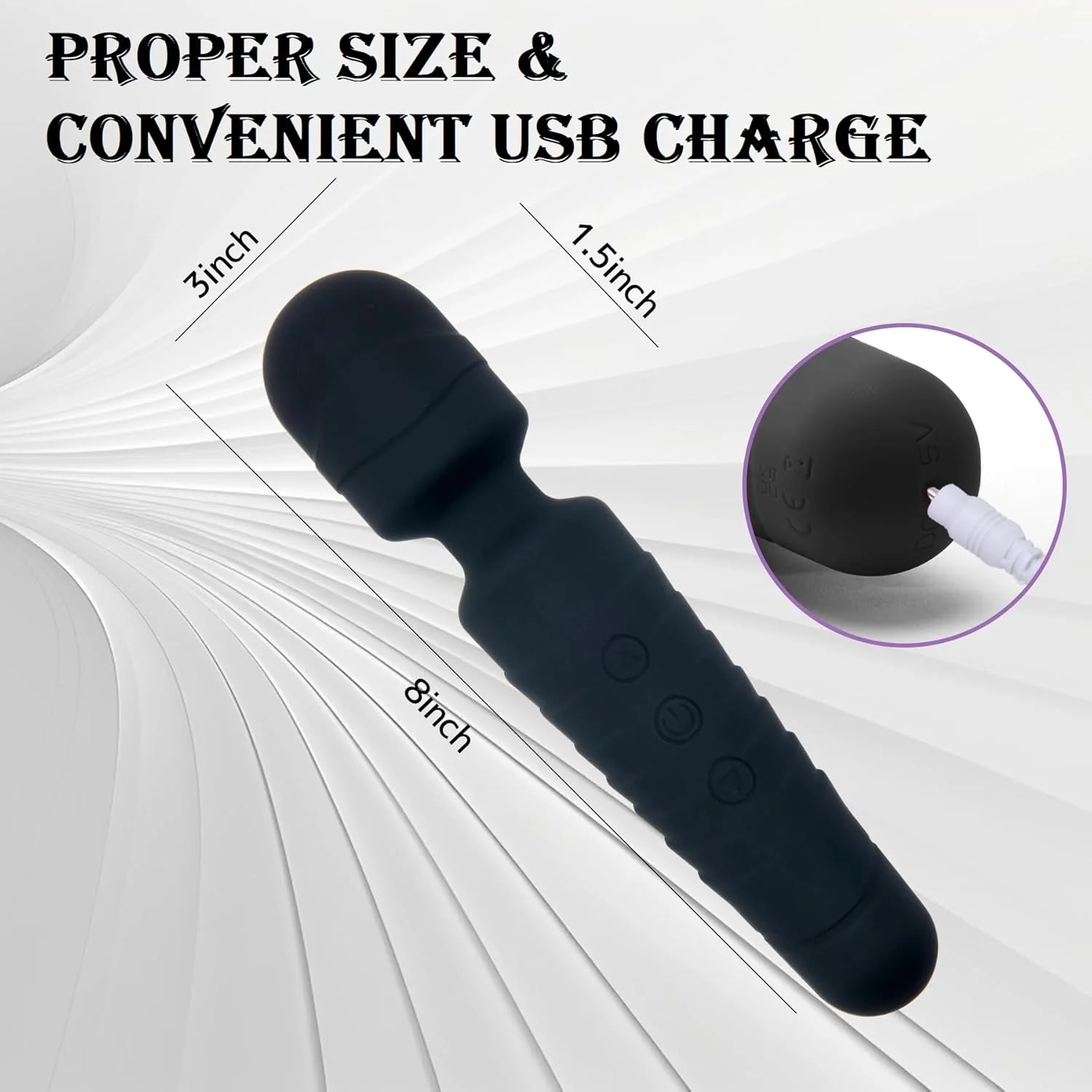FlexiClimax G-Spot Wand Vibrator 10 Modes 5 Intensities - Image 7