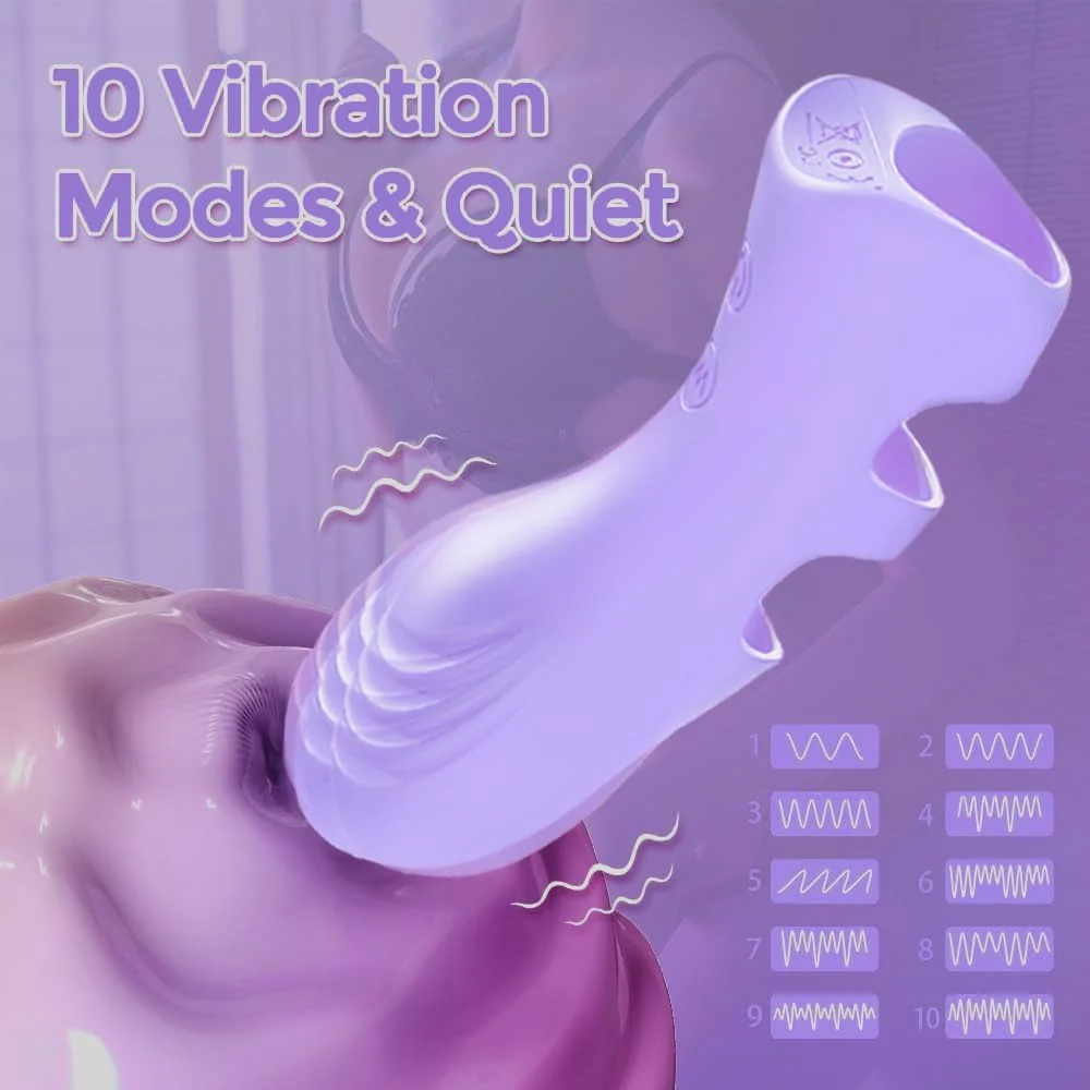 HeatTouch App-Control Finger Vibrator with Heat & 10 Modes - Image 4