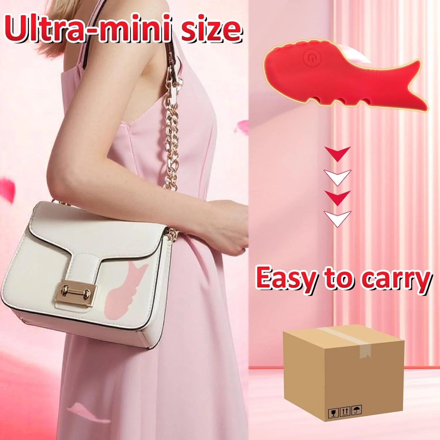 OctaPulse Mini Finger Vibrator 10 Modes Quiet Waterproof - Image 7
