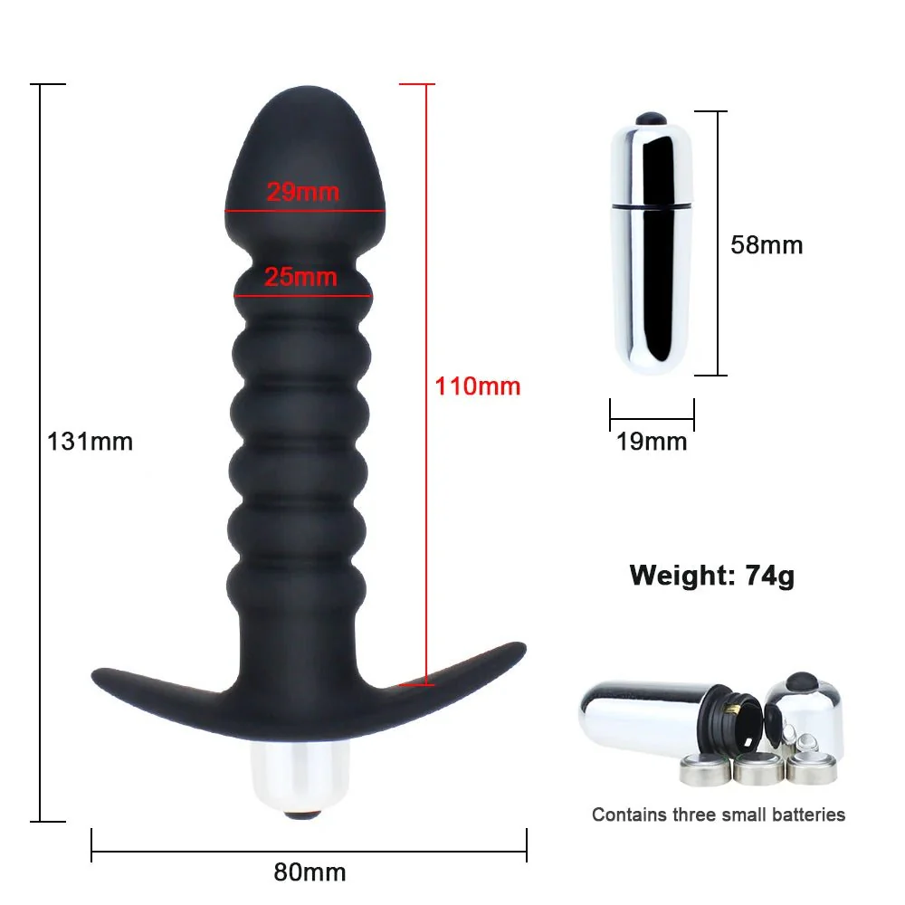 FlexCore Prostate Vibrating Butt Plug - Image 3
