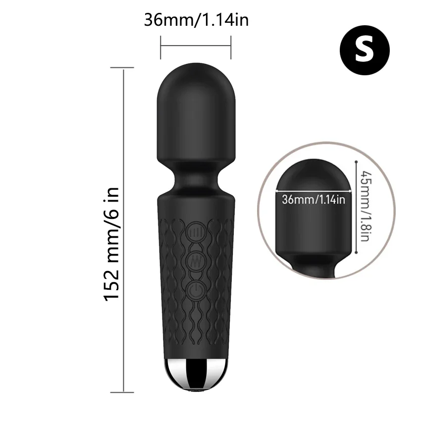 FlexiWave 20 Mode Wand Vibrator - Image 9