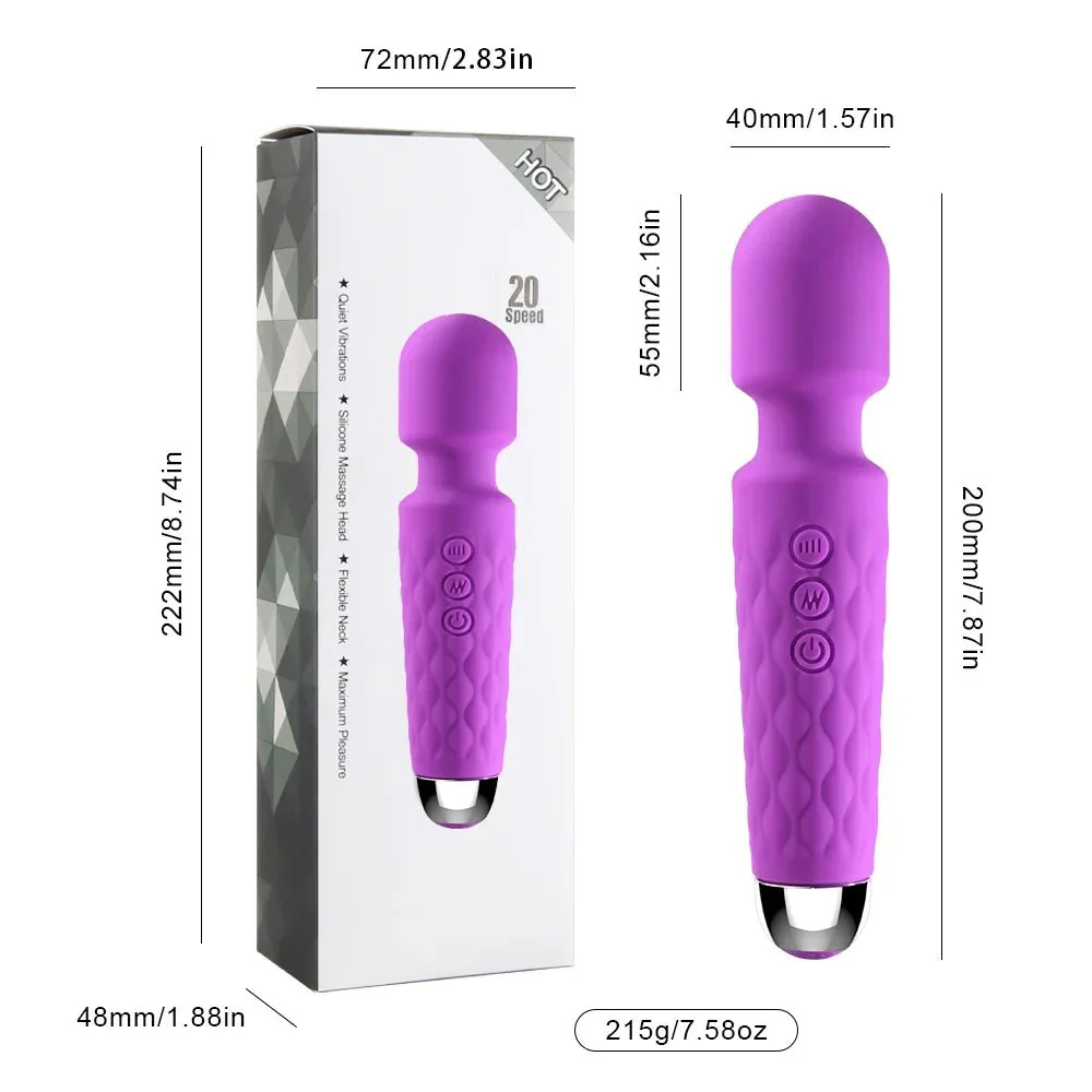 FlexWave 20 Mode G-Spot Wand Vibrator - Image 11