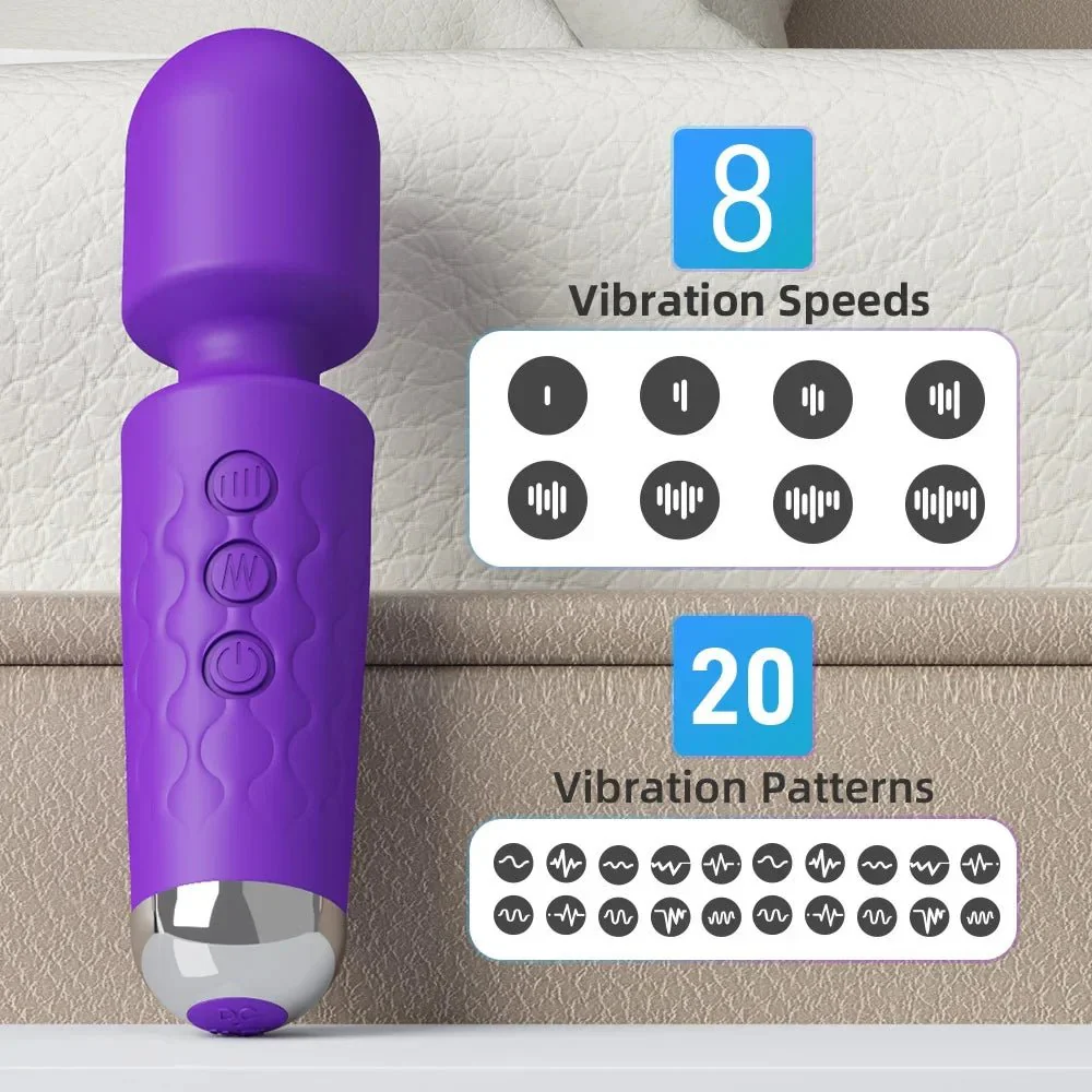 FlexWave 20 Mode G-Spot Wand Vibrator - Image 7
