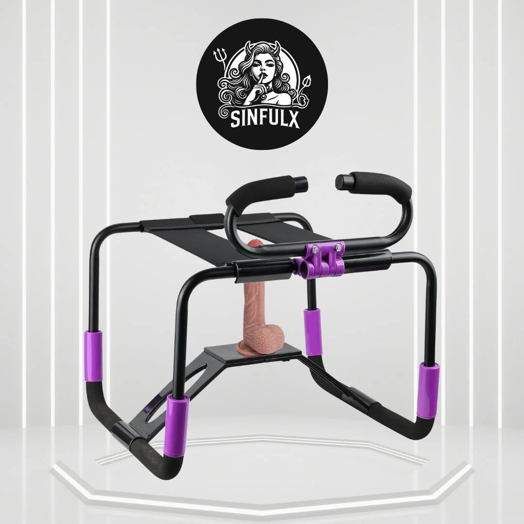 RotateFlex Adjustable Sex Chair with Dildo Mount