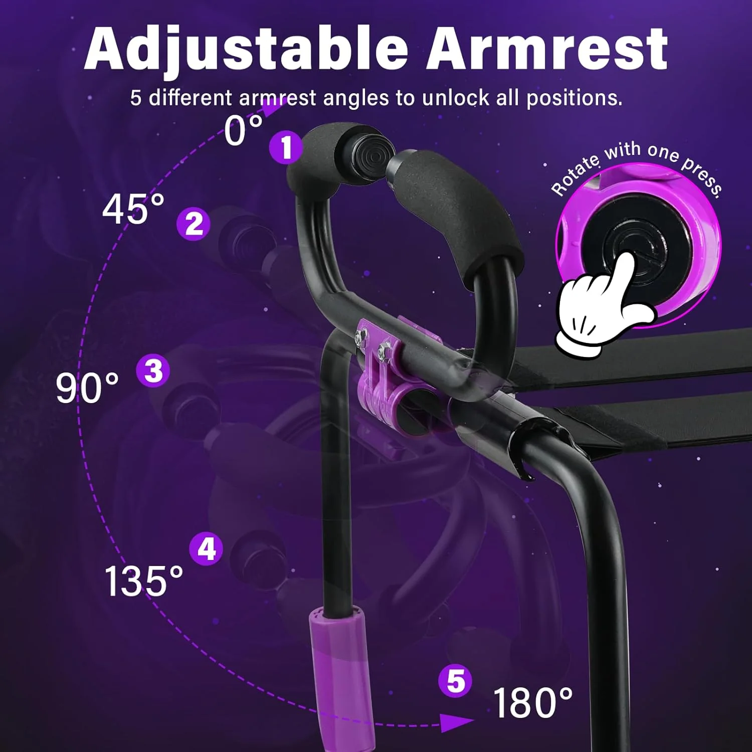 RotateFlex Adjustable Sex Chair with Dildo Mount - Image 5