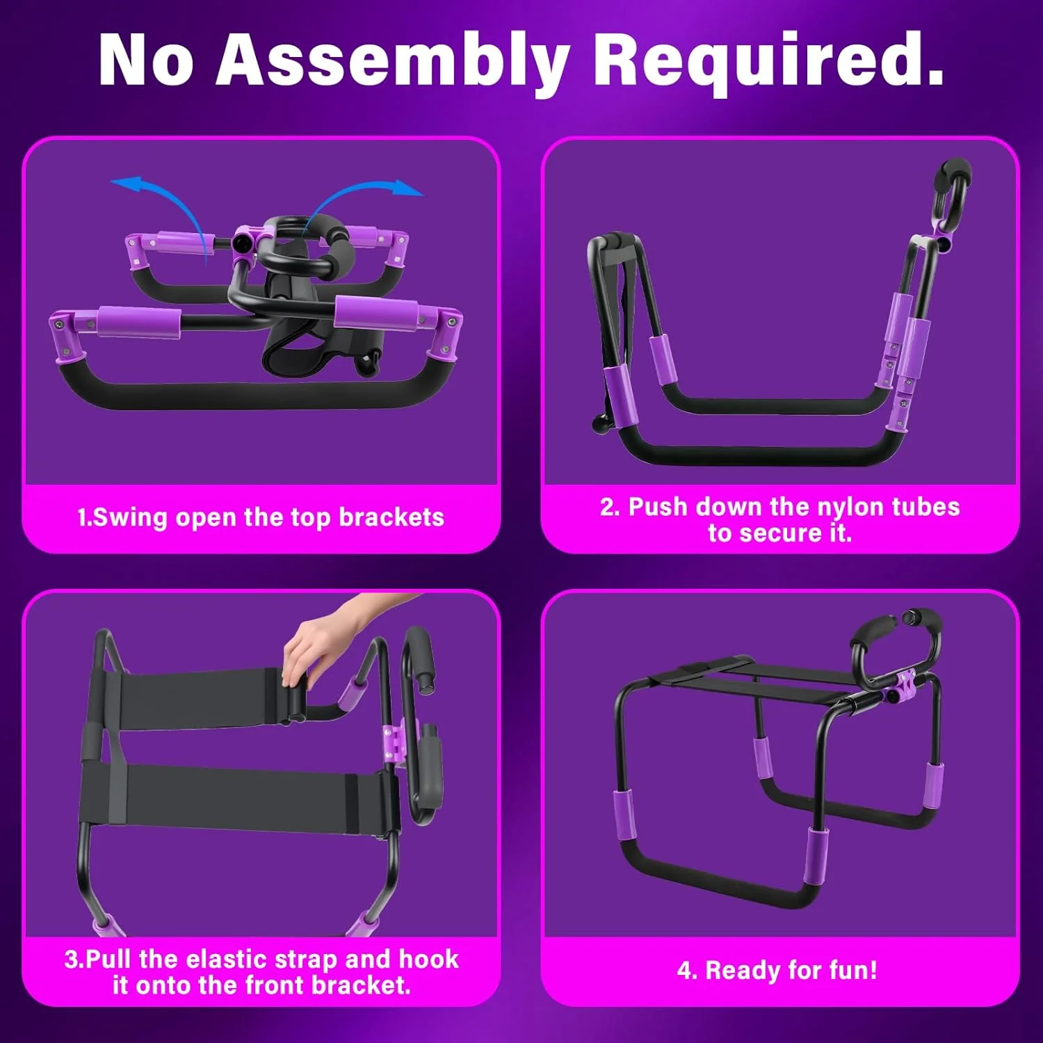 RotateFlex Adjustable Sex Chair with Dildo Mount - Image 9