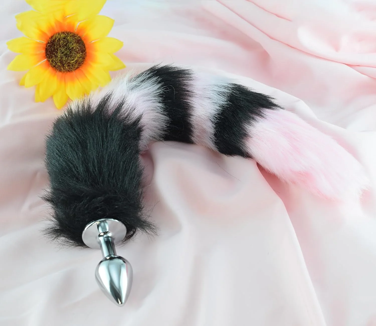 KittyKink Fox Tail Anal Plug Cosplay Set Ears Choker - Image 5