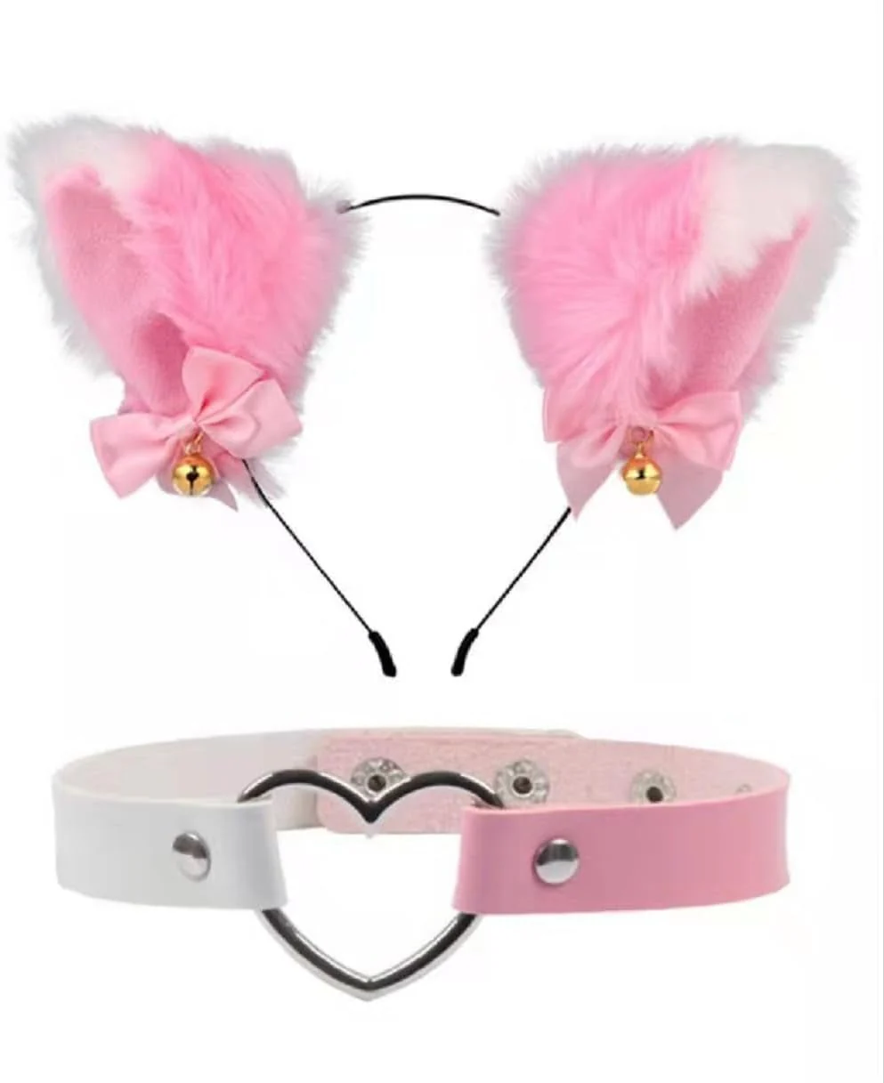 FoxFlare Fox Tail Anal Plug Set Collar Clamps Ears - Image 2