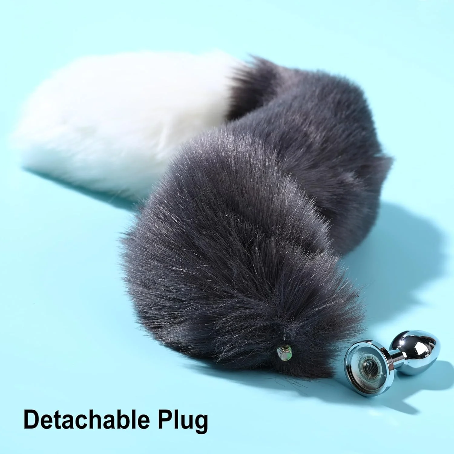 FoxyLuxe Fox Tail Butt Plug with Detachable Tail - Image 4