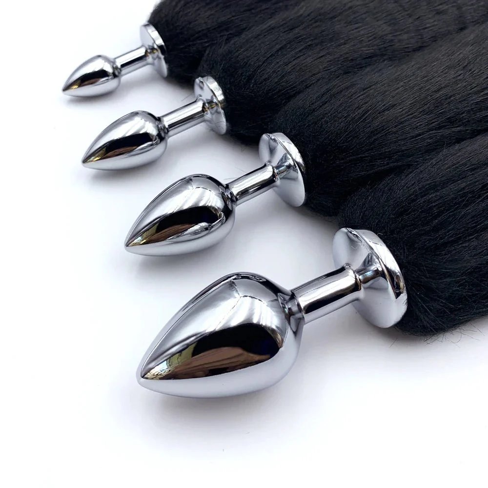 FoxSteel Fox Tail Steel Butt Plug - Image 3