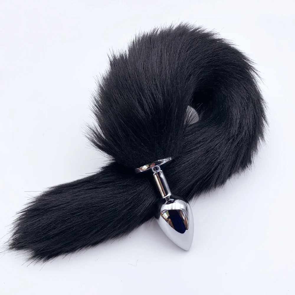 FoxSteel Fox Tail Steel Butt Plug - Image 5