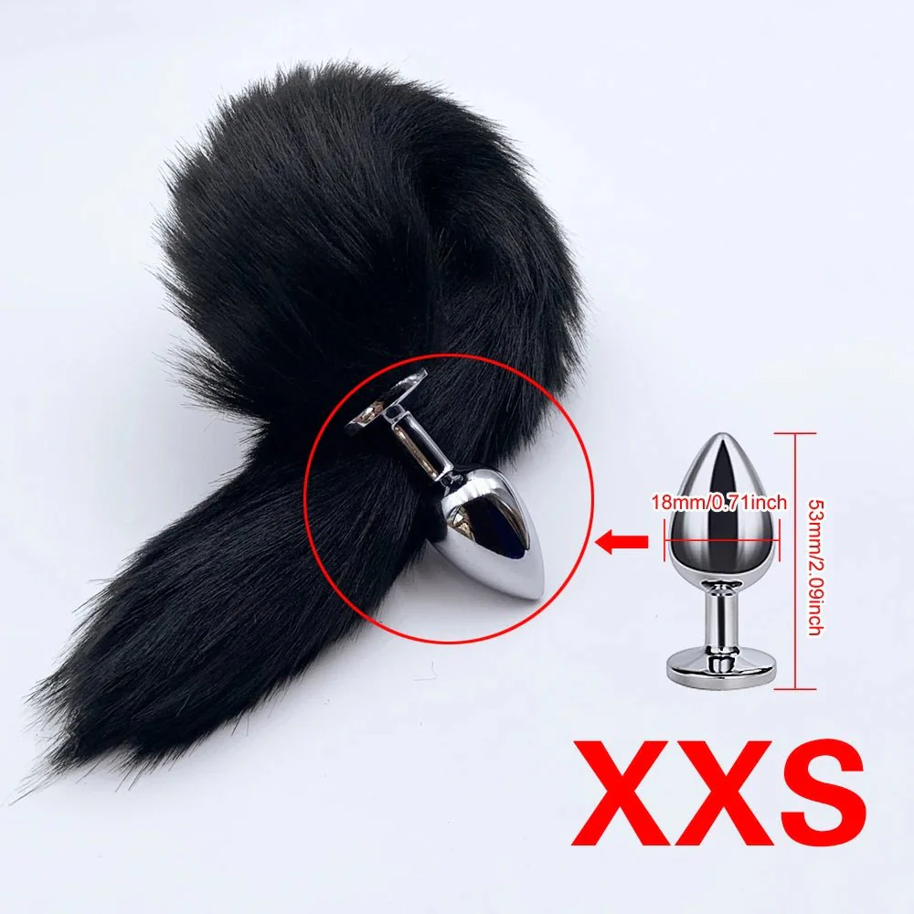 FoxSteel Fox Tail Steel Butt Plug - Image 9