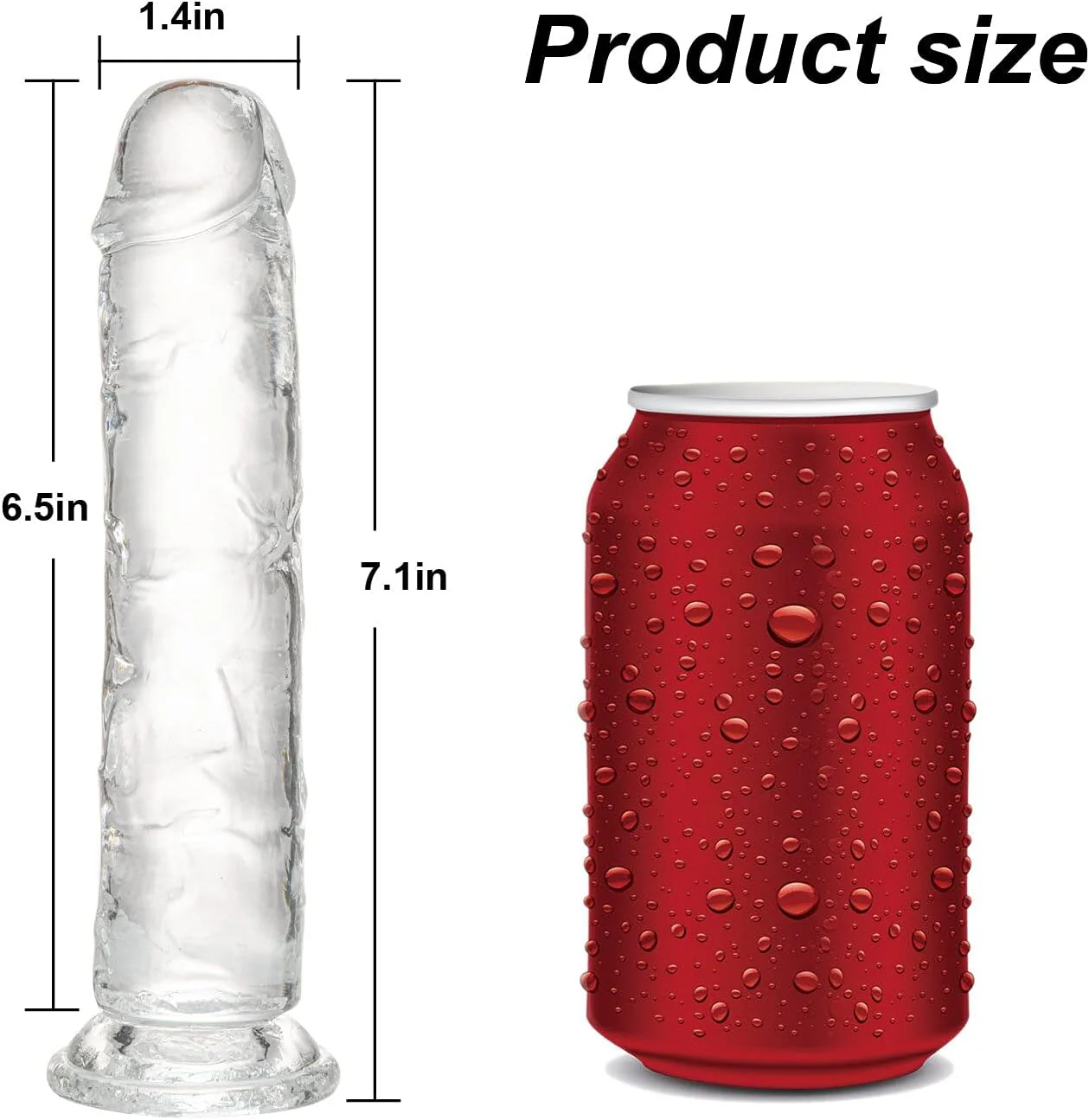 FrostCurve Realistic 7.1 Inch Dildo - Image 2