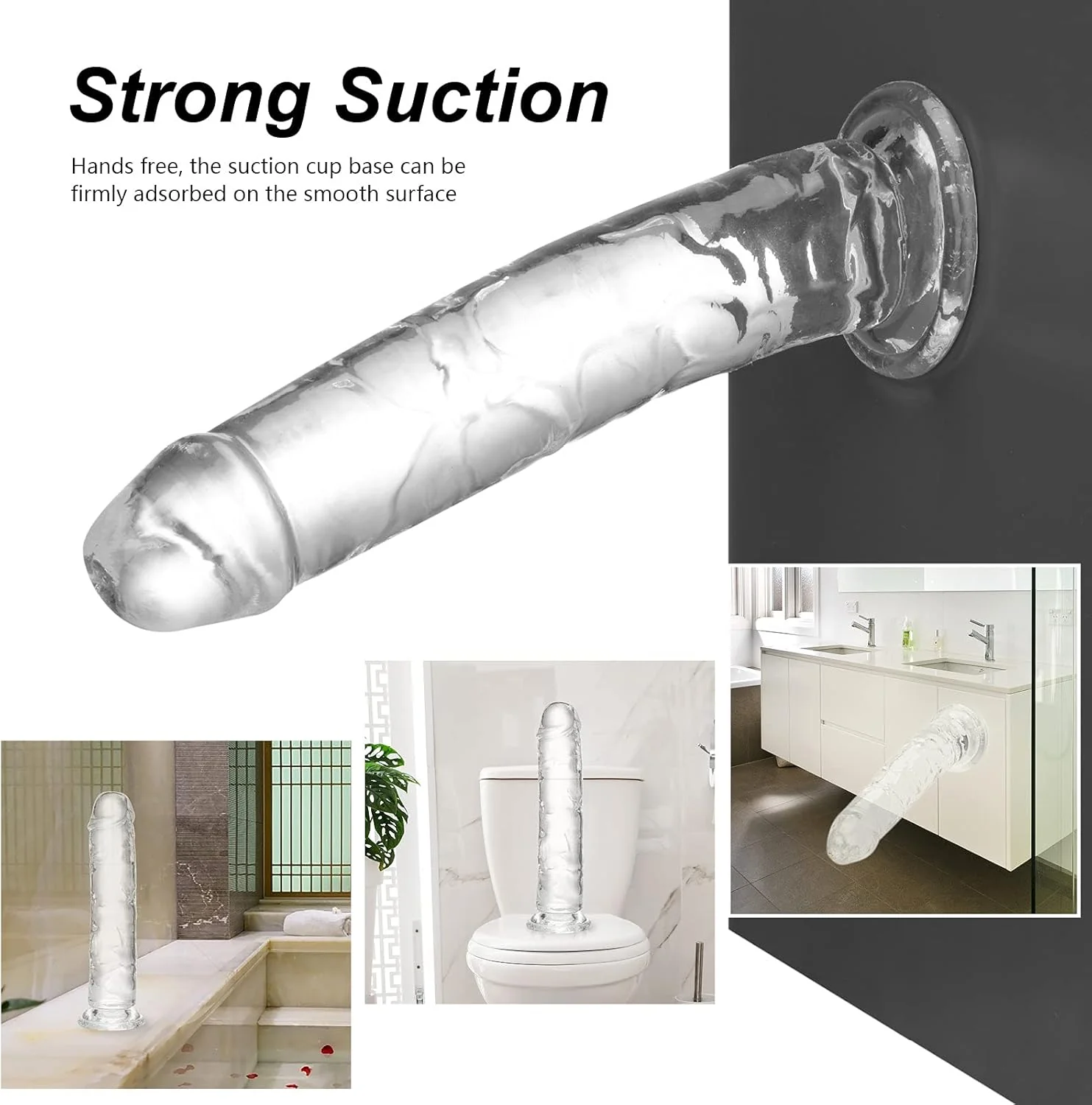 FrostCurve Realistic 7.1 Inch Dildo - Image 3