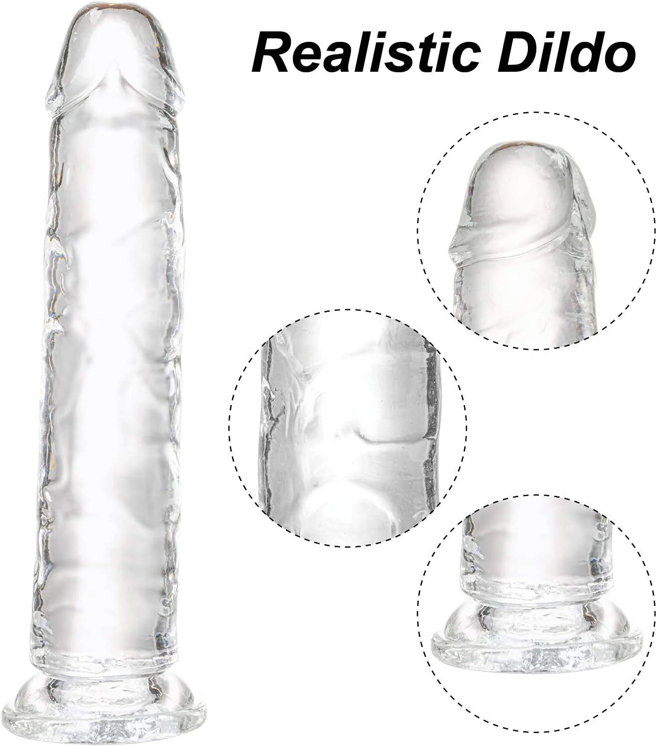 FrostCurve Realistic 7.1 Inch Dildo - Image 4