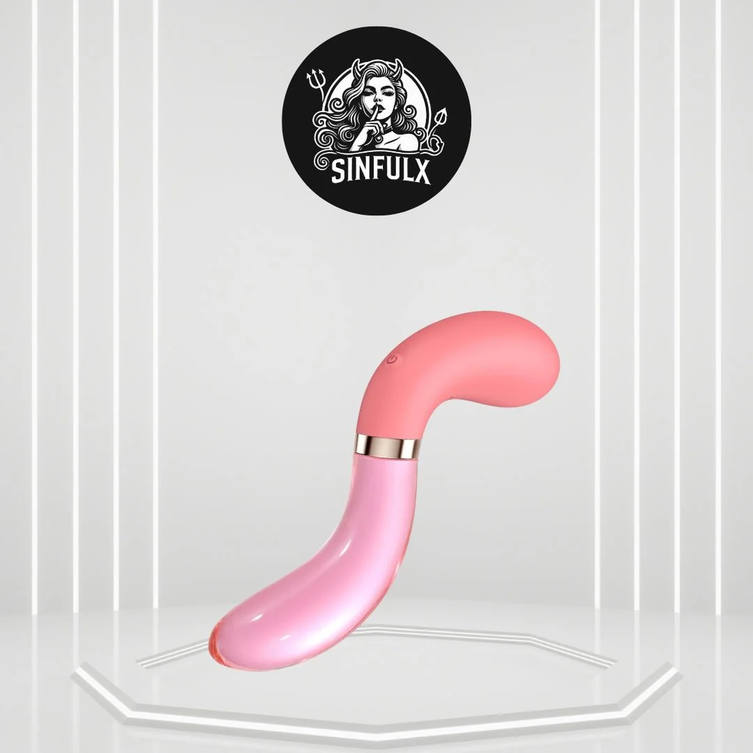 FrostWhisper Dual Ended Dildo Vibrator