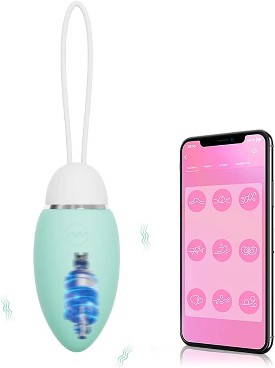 EmeraldSync App Remote Vibrating Egg 10 Modes Waterproof Quiet - Image 2