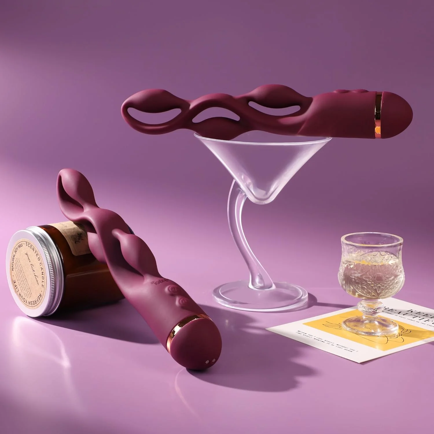 TriCurve Triple Stimulation G-Spot Wand Vibrator 10 Modes - Image 7