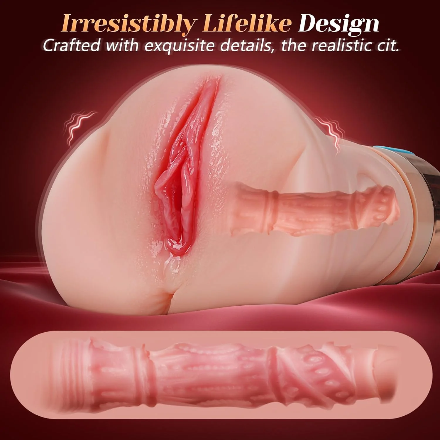 HaloFlicker Pocket Pussy Masturbator - Image 4