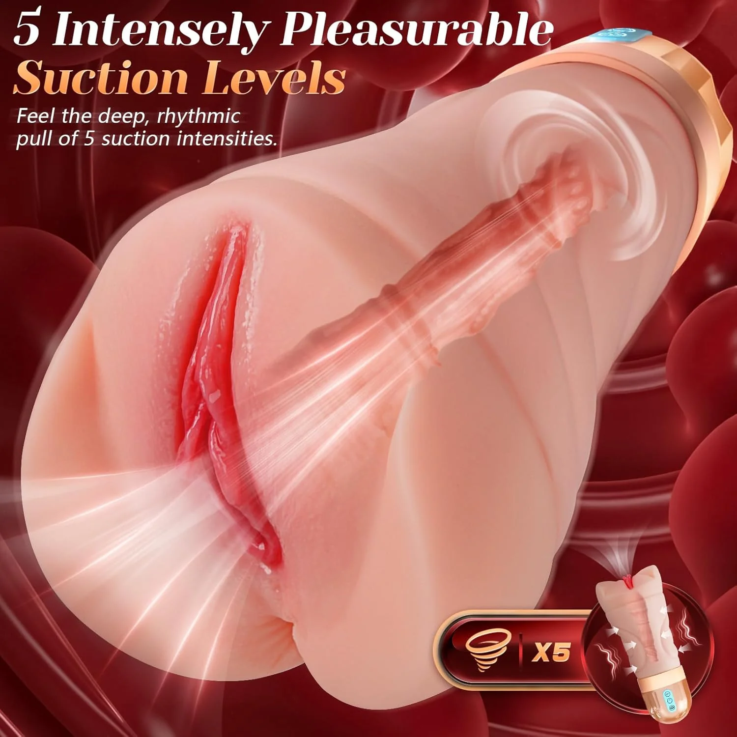 HaloFlicker Pocket Pussy Masturbator - Image 5