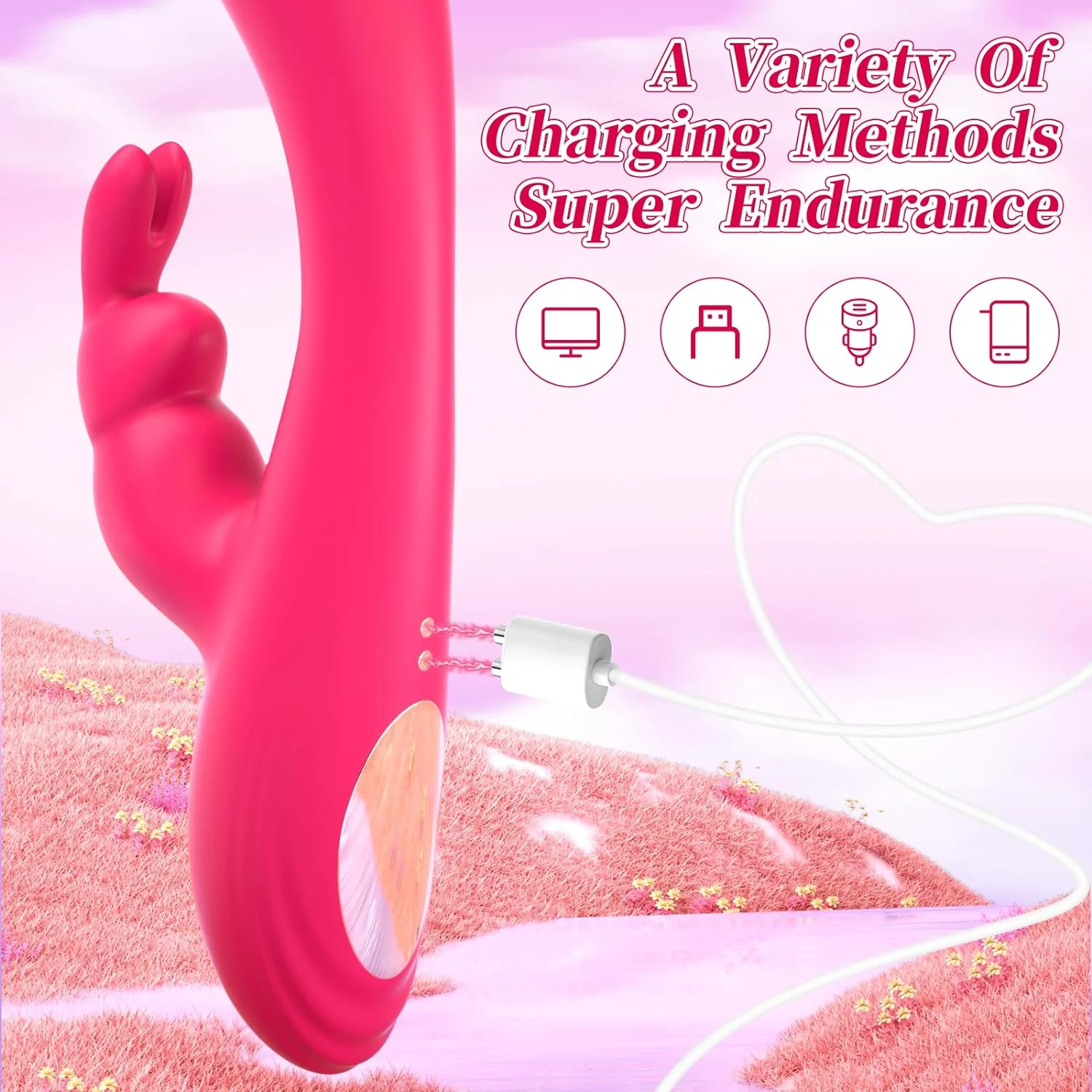 HaloTease G-Spot Rabbit Vibrator - Image 5