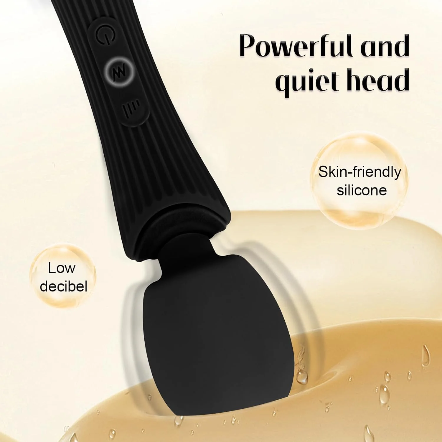 ShadowPulse Compact Wand Vibrator 12 Modes Waterproof - Image 3