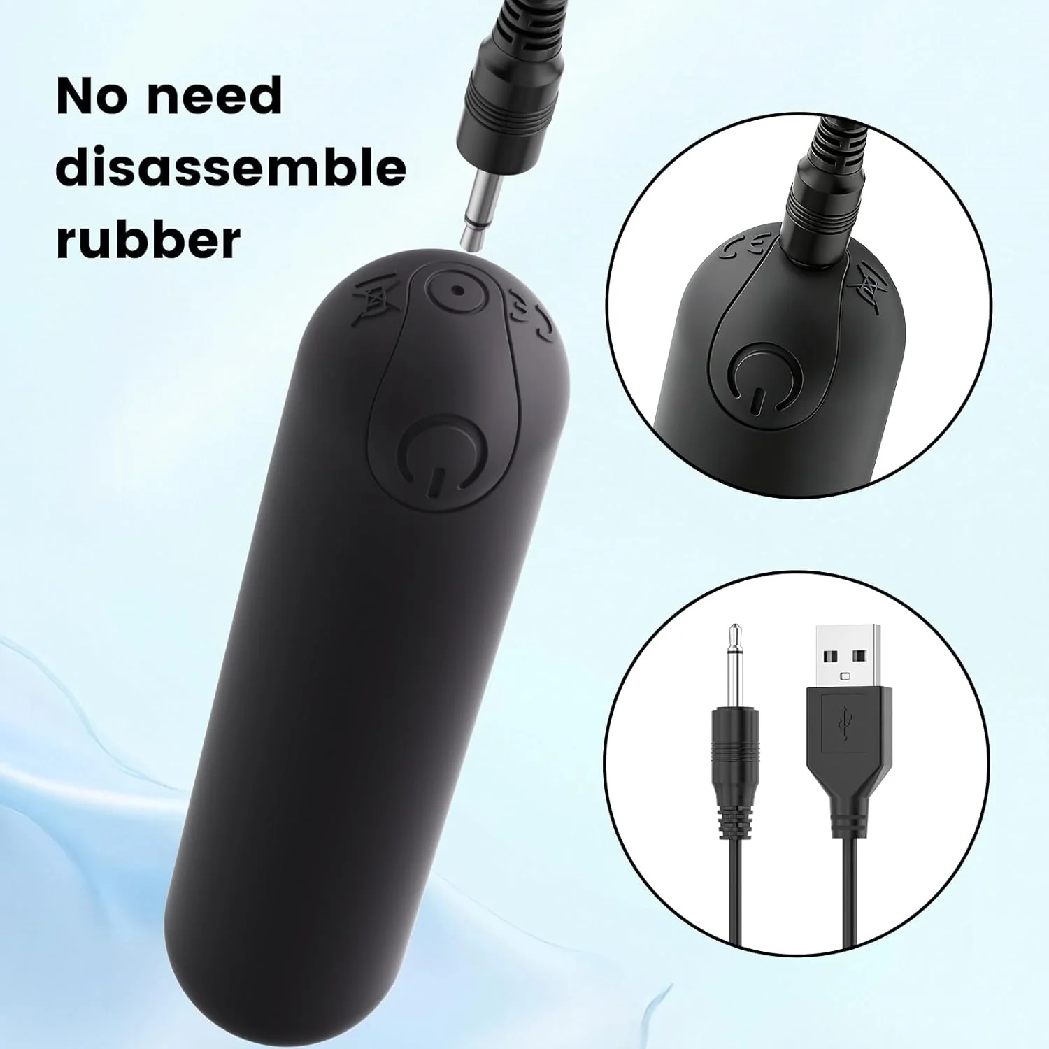 ShadowCore Mini Bullet Vibrator Waterproof Quiet Rechargeable - Image 2