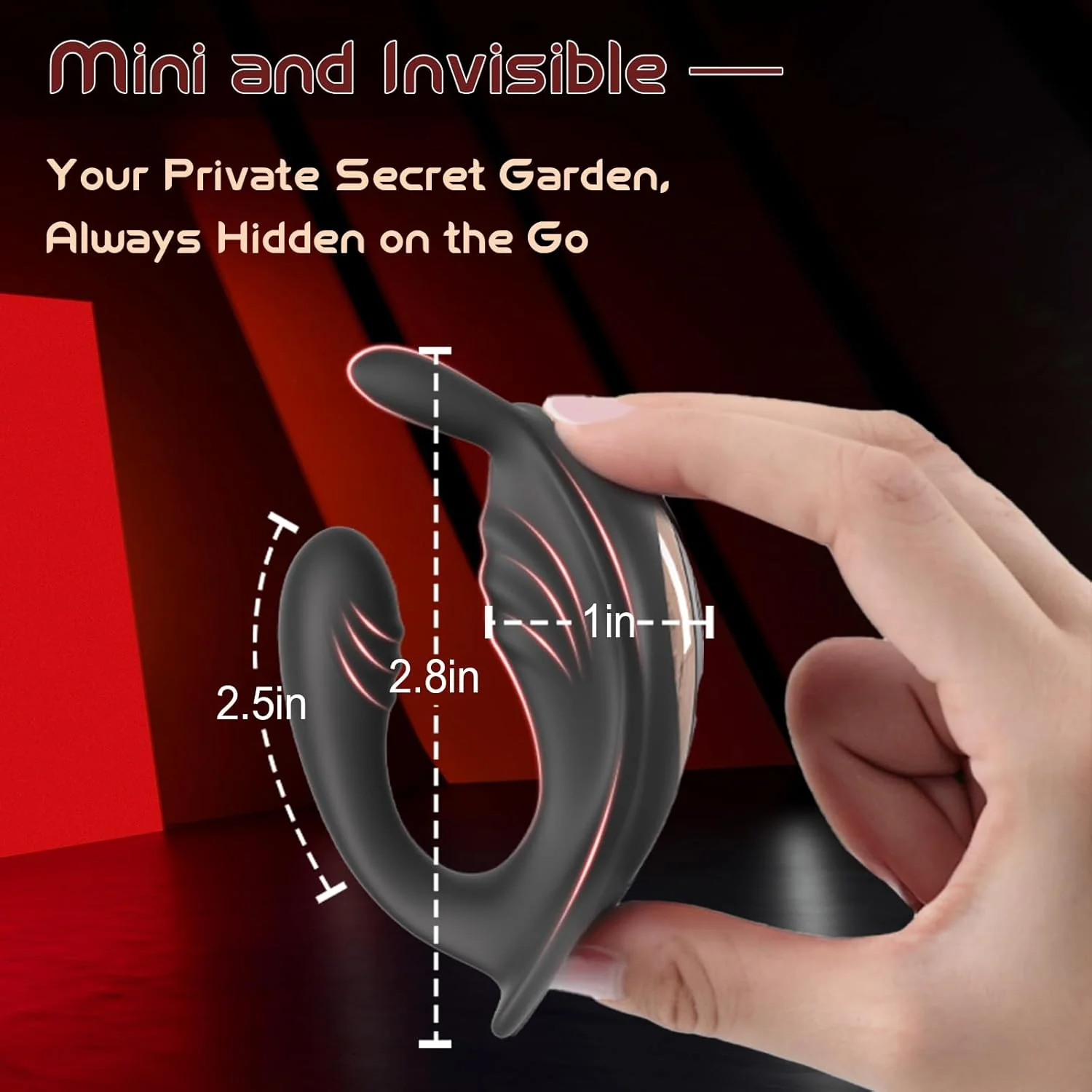 NoirRabbit Rabbit Wearable Couple Vibrator App Control - Image 4