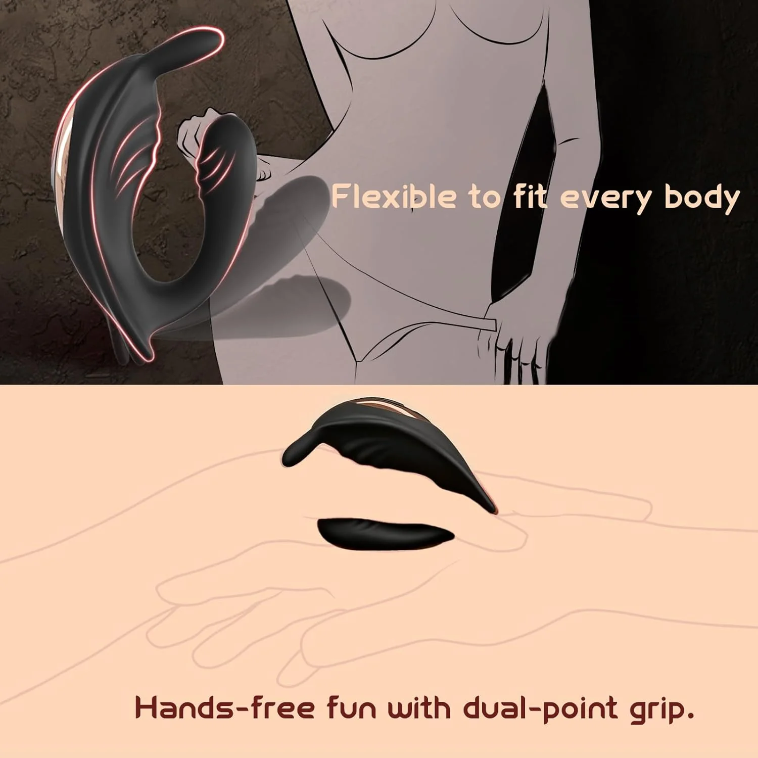 NoirRabbit Rabbit Wearable Couple Vibrator App Control - Image 5