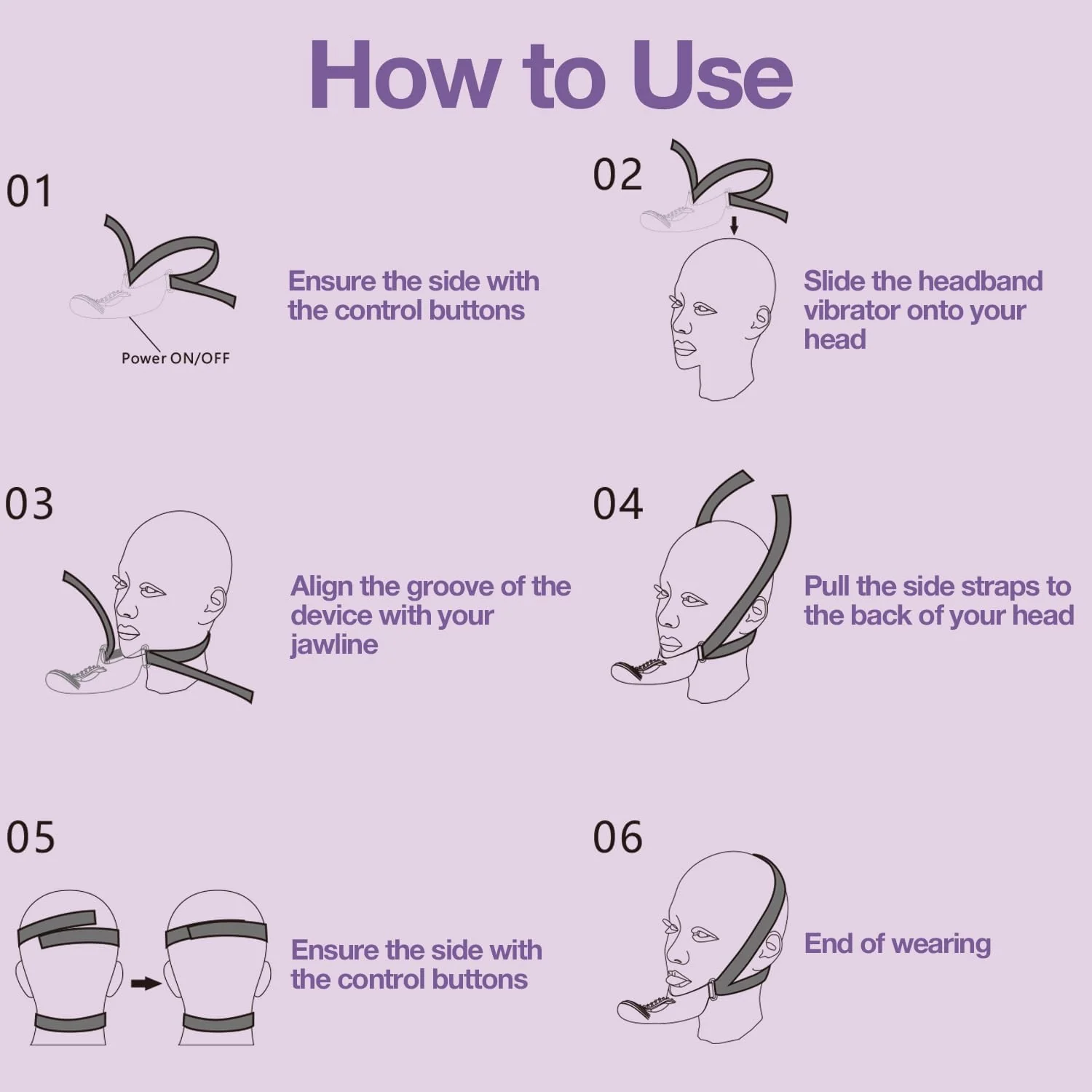 HeadThrill Adjustable Headband Strap-On Vibrator - Image 4