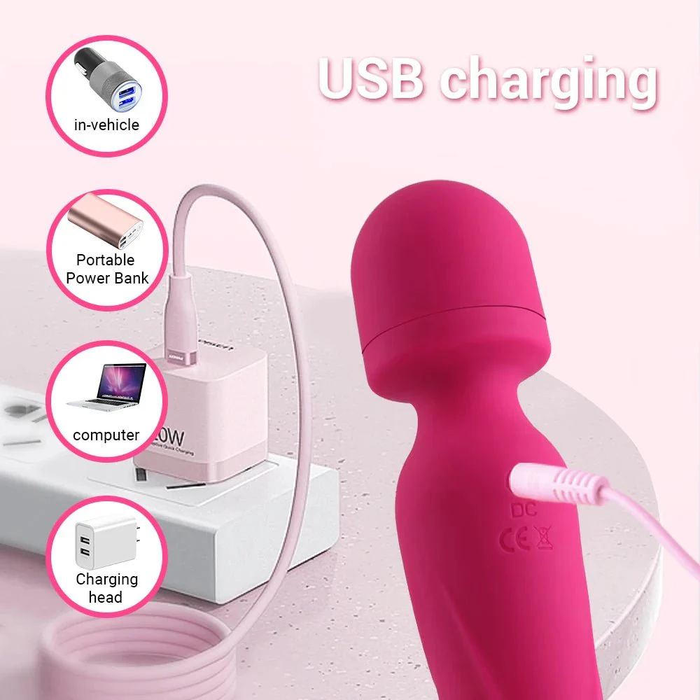 HeatFlex Heated Dual Head Wand Vibrator - Image 4