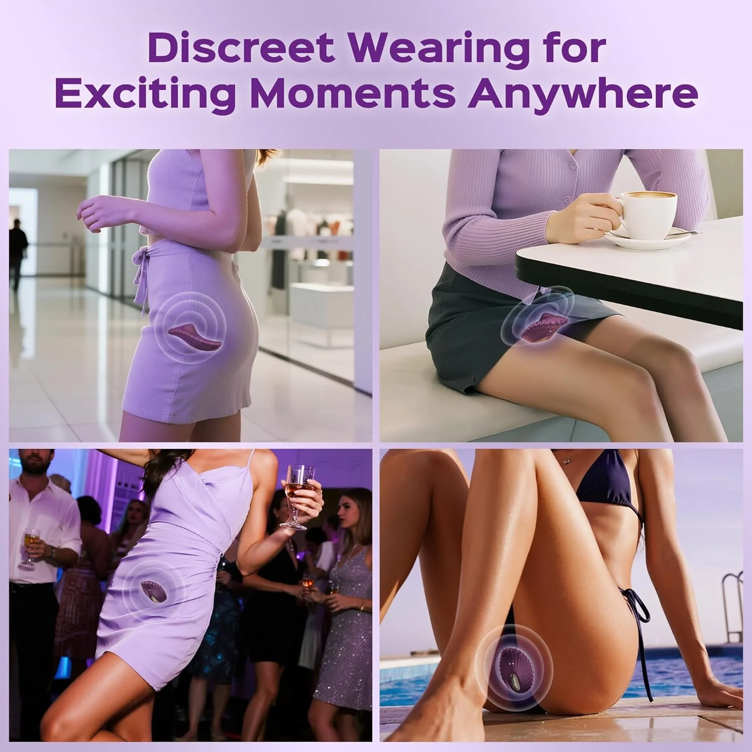PearlSync APP Wearable Panty Vibrator 9 Modes - Image 5