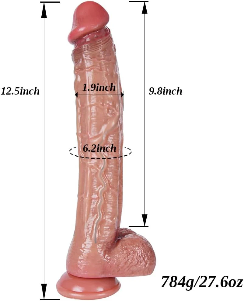 MegaStrap Oversized Strap-On Dildo - Image 6