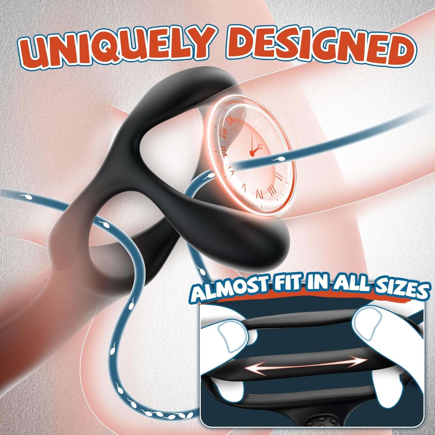 HyperLoop Rotating Anal Vibrator Penis Ring - Image 5
