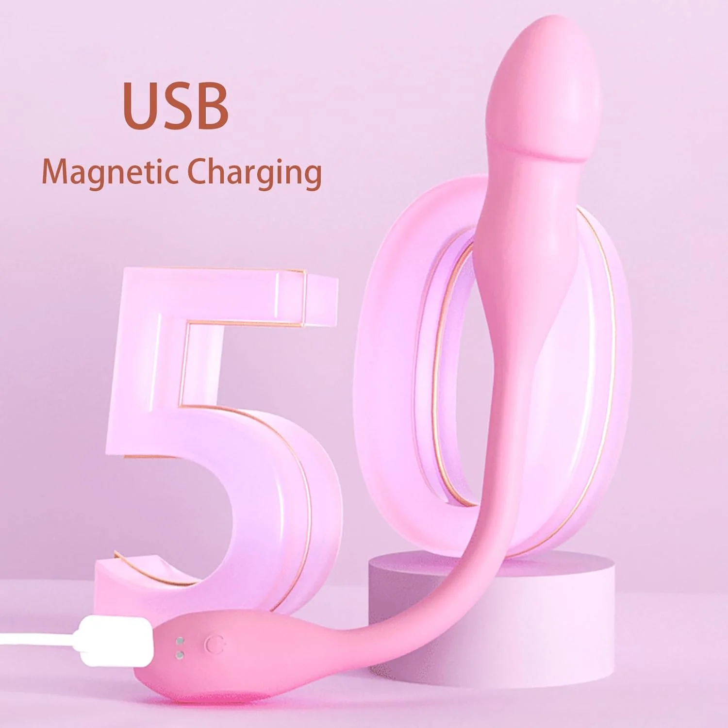 AirPulse Inflatable Vibrating Anal Plug 10 Modes USB Rechargeable - Image 5